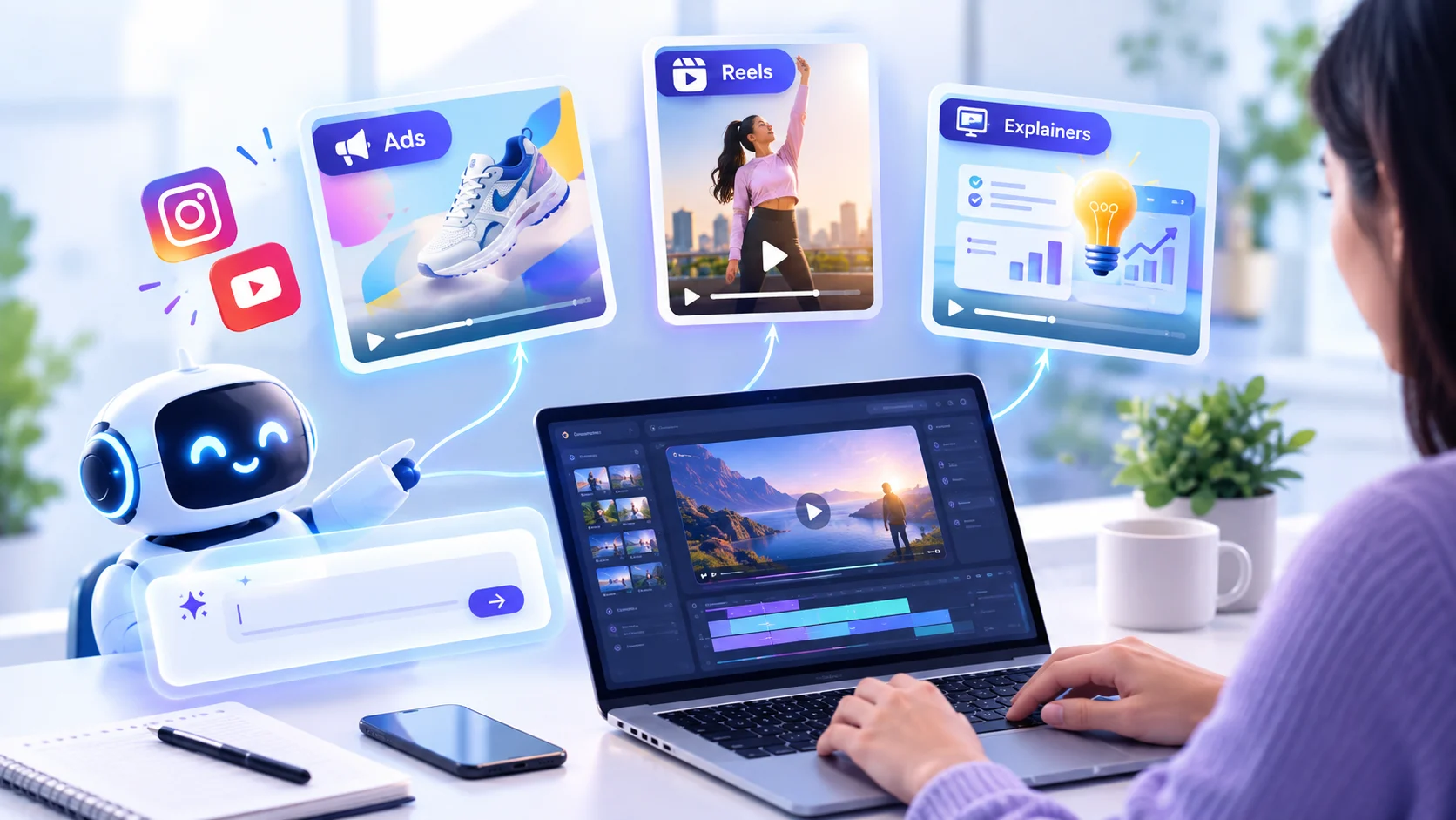 AI Video Prompt Writing for Social Media Marketers: Ads, Reels and Explainers